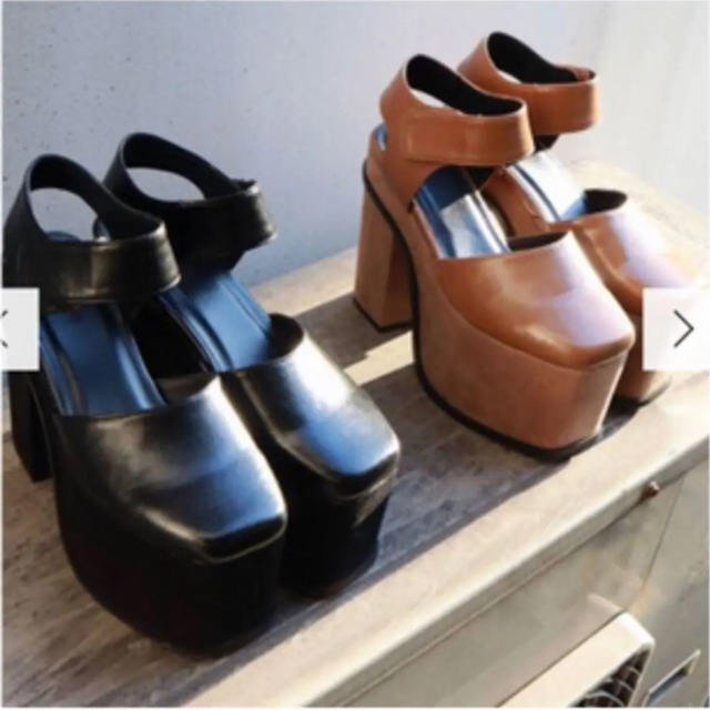 EMODA(エモダ)のEMODA レイヤーバルキーシューズ レディースの靴/シューズ(サンダル)の商品写真