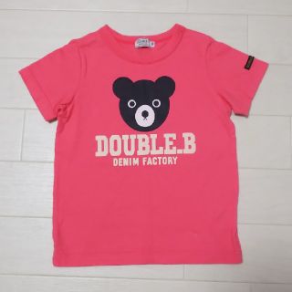 ダブルビー(DOUBLE.B)のミキハウス DOUBLE.B ダブルビー 半袖 Tシャツ 110(Tシャツ/カットソー)