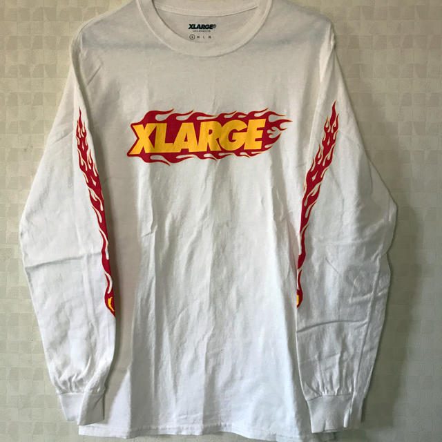 XLARGE - X-LARGE ファイヤーパターン ロンTの通販 by ちゃる XLARGE - X-LARGE ファイヤーパターン ロンTの通販 by ちゃる