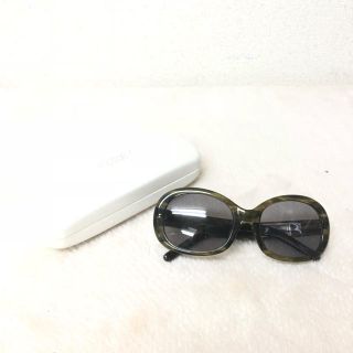 フォクシー(FOXEY)の【美品/送料無料】フォクシー サングラス メガネ グリーン系(サングラス/メガネ)