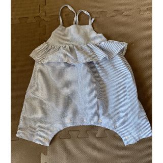 ベビーギャップ(babyGAP)のチコリ様専用 フリルサロペットロンパース(ロンパース)