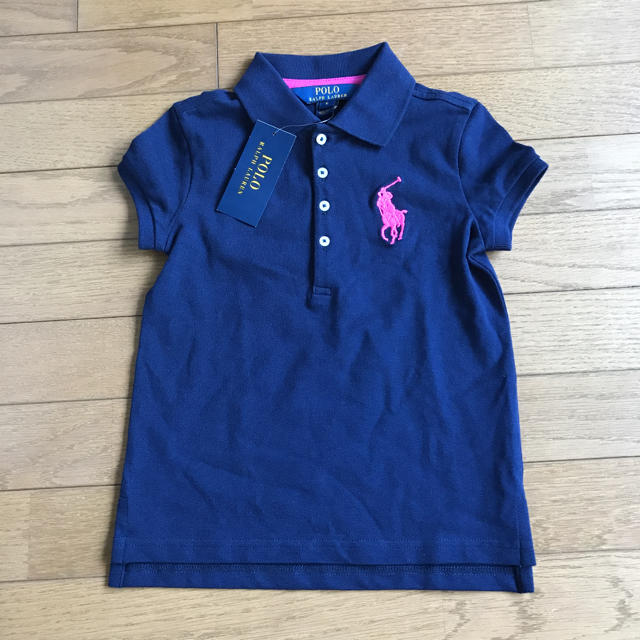 Ralph Lauren(ラルフローレン)の新品 ラルフローレン ポロシャツ 120 キッズ/ベビー/マタニティのキッズ服女の子用(90cm~)(Tシャツ/カットソー)の商品写真