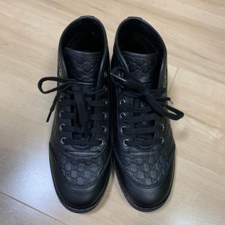 ✨GUCCI ハイカットスニーカー レッド サイズ23.5cm イタリア製✨