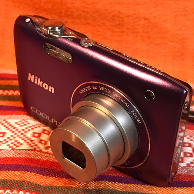 Coolpix S3100 1400万画素 ズーム5倍 4GB 4GB SD付