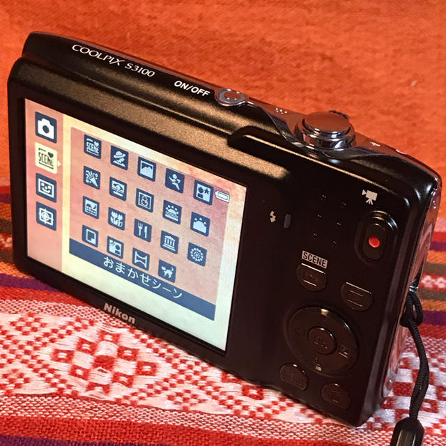 Coolpix S3100 1400万画素 ズーム5倍 4GB 4GB SD付 2