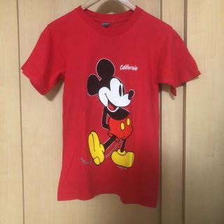 ビンテージ ミッキーTシャツ USA製 80s 90s(Tシャツ/カットソー(半袖/袖なし))