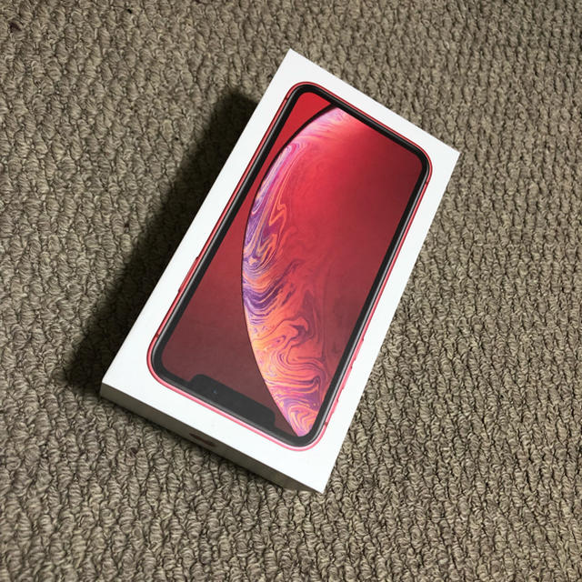 iPhone(アイフォーン)の新品 iPhone xr red  スマホ/家電/カメラのスマートフォン/携帯電話(スマートフォン本体)の商品写真