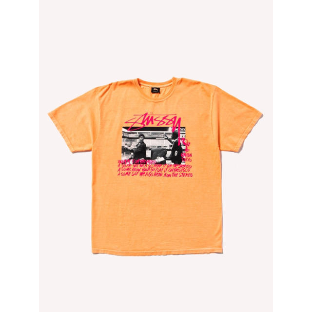 L STUSSY X UNION STEREO PIG. DYED TEE