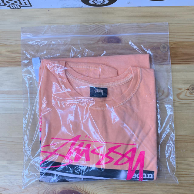 L STUSSY X UNION STEREO PIG. DYED TEE