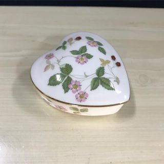 ウェッジウッド(WEDGWOOD)のWedgwood ワイルドストロベリー ハート型ケース(小物入れ)