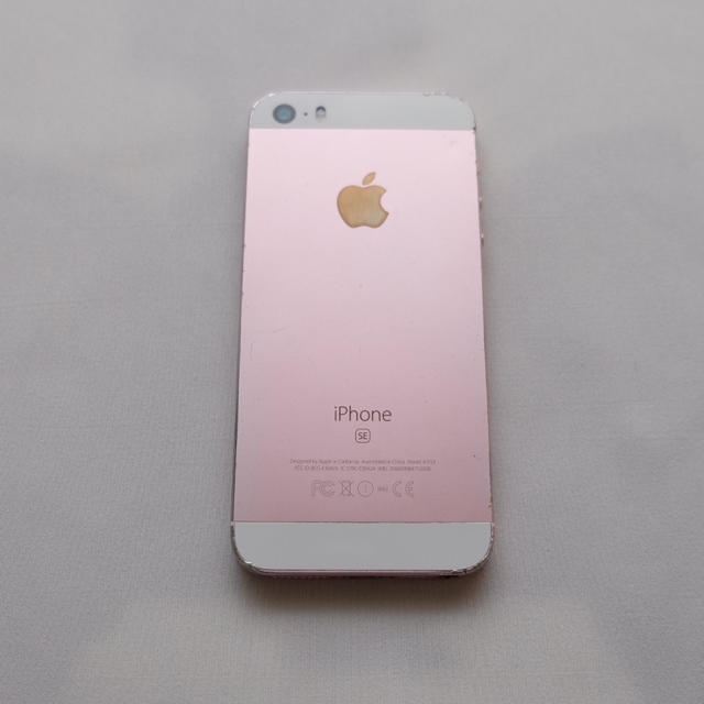 iPhone SE 32GB docomo Rose Gold 1