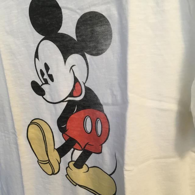 レア 左向きミッキーTシャツ レディースのトップス(Tシャツ(半袖/袖なし))の商品写真