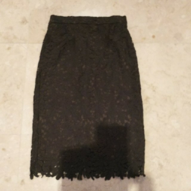 nano・universe(ナノユニバース)のナノ・ユニバース レーススカート38 レディースのスカート(ひざ丈スカート)の商品写真