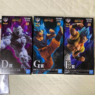 ドラゴンボール(ドラゴンボール)のドラゴンボール フィギュア  D賞 フリーザ   G賞 孫悟空 E賞 ゴジータ(フィギュア)