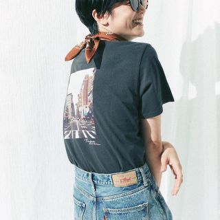 アングリッド(Ungrid)の【新品未使用品】タグつき  Ungrid  バックプリントTee(Tシャツ(半袖/袖なし))