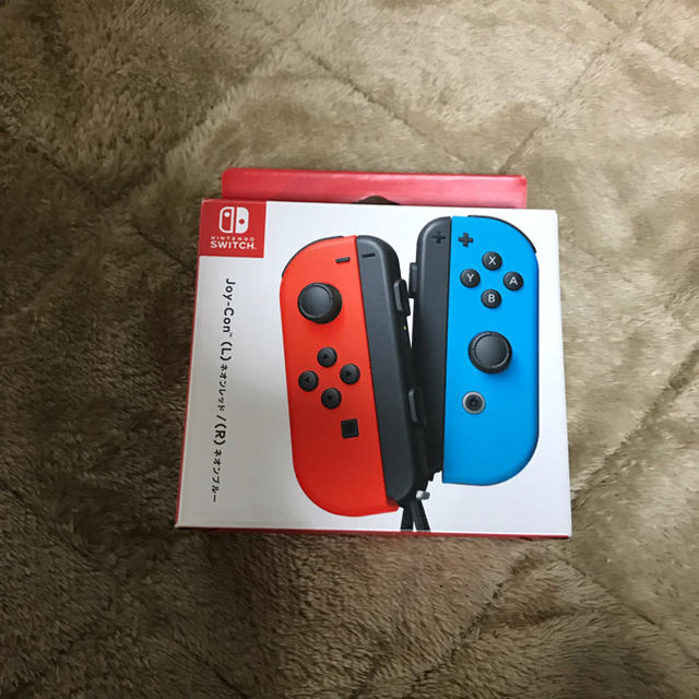 Nintendo Switch - joy-con ネオンレッド ネオンブルーの通販 by OkHir's shop｜ニンテンドースイッチならラクマ