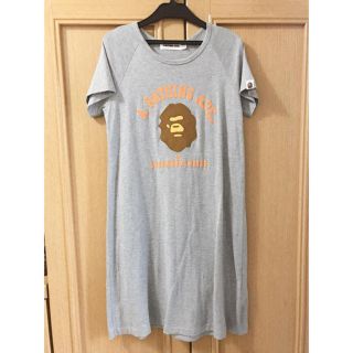 アベイシングエイプ(A BATHING APE)のエイプ ワンピース(ミニワンピース)