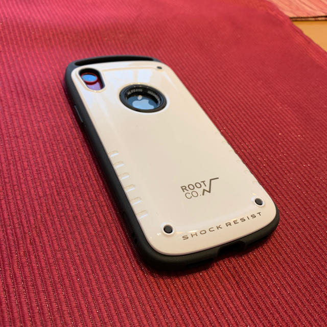 ROOT.CO iPhone XR ケース 　白の通販 by みさみさ｜ラクマ