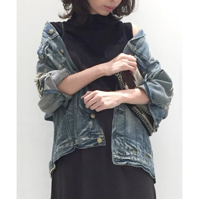 ブルーA品番アパルトモン R13 OVERSIZE DENIM ジャケット