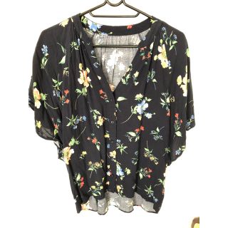 グローバルワーク(GLOBAL WORK)のぷー様専用 花柄シャツ(シャツ/ブラウス(半袖/袖なし))