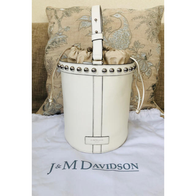 J&M DAVIDSON - お値下げ 超美品 J&M Davidson バッグ ホワイト JUJU 2way