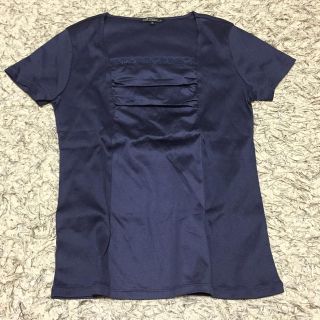 ニジュウサンク(23区)の23区 定番カットソー ネイビー(Tシャツ(半袖/袖なし))