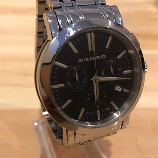 バーバリー(BURBERRY)のバーバリー BU1360 Heritage クロノグラフ メンズウォッチ(腕時計(アナログ))