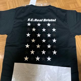 エフシーアールビー(F.C.R.B.)のFCRB 19ss 41 STAR TEE Lサイズ ブラック 送料込(Tシャツ/カットソー(半袖/袖なし))