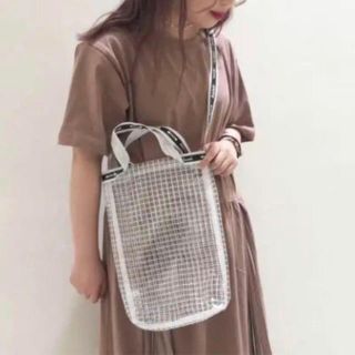 ダブルクローゼット(w closet)のwcloset サコッシュ クリア(ショルダーバッグ)