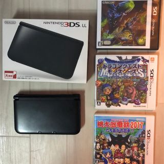 ニンテンドー3DS(ニンテンドー3DS)のニンテンドー任天堂Nintendo3DSLL ポケモン、モンハン、桃鉄、ドラクエ(携帯用ゲームソフト)