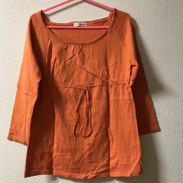 a.v.v(アーヴェヴェ)のa.v.v トップス Tシャツ 七分袖 カットソー レディースのトップス(カットソー(長袖/七分))の商品写真