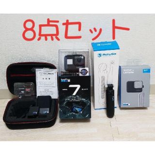 ゴープロ(GoPro)の民様専用 GoPro HERO7 Black 8点セット(コンパクトデジタルカメラ)