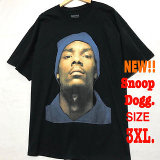 スヌープドッグ(Snoop Dogg)のNEW 3XL スヌープドッグ Big Face Tシャツ オフィシャル(Tシャツ/カットソー(半袖/袖なし))