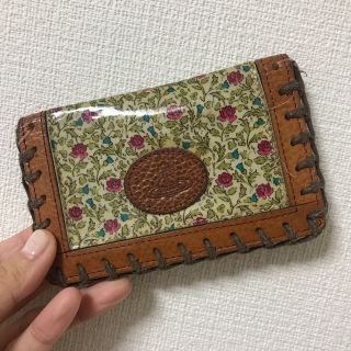 ヴィヴィアンウエストウッド(Vivienne Westwood)の【Vivienne Westwood】花柄 定期入れ(名刺入れ/定期入れ)