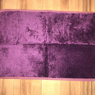 マット ラグ 紫(ラグ)