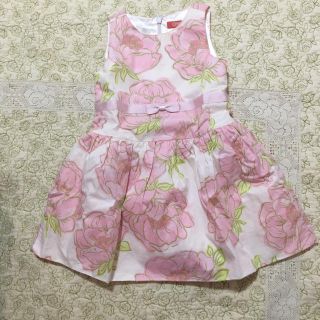 ジンボリー(GYMBOREE)のジンボリー ワンピース2T 90  パンツ付 パーティー  お出掛け(ワンピース)