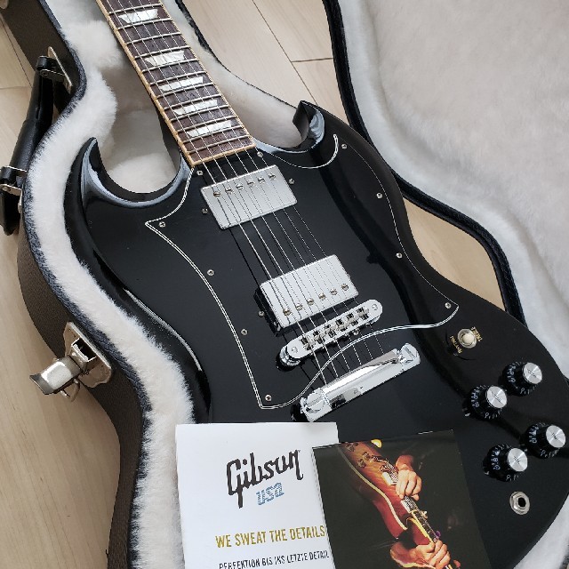 Gibson(ギブソン)のギブソンsgスタンダード黒 楽器のギター(エレキギター)の商品写真