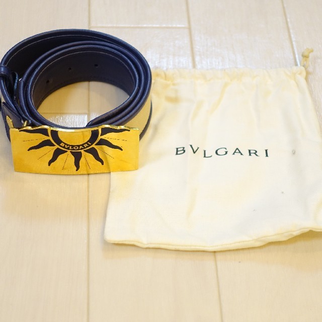 ■BVLGARI ブルガリ・トンドサン　ベルト　メンズ　レア！■