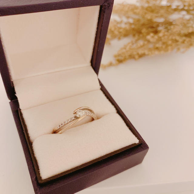 ダイヤモンド 18Kホワイトゴールド 指輪 リング レディースのアクセサリー(リング(指輪))の商品写真