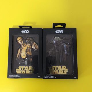 ディズニー(Disney)の【値下げ】サンスター 3Dメモ B7 スターウォーズ YODA&C3PO(SF/ファンタジー/ホラー)