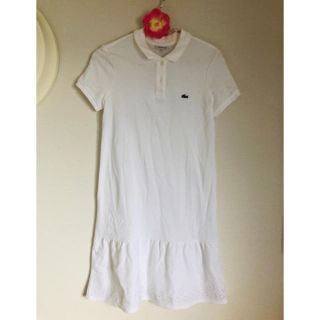 ラコステ(LACOSTE)の試着のみ ★ ラコステ ★ ポロドレス(ワンピース)