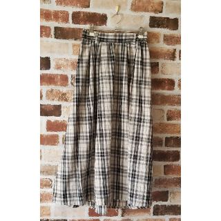 ダブルクローゼット(w closet)の♡未使用♡ W closet  チェック柄フレアーロングスカート(ロングスカート)