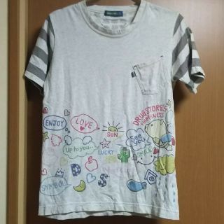 ドラッグストアーズ(drug store's)の【メダカ様専用】drugstore's  Tシャツ 袖切り替え(Tシャツ(半袖/袖なし))