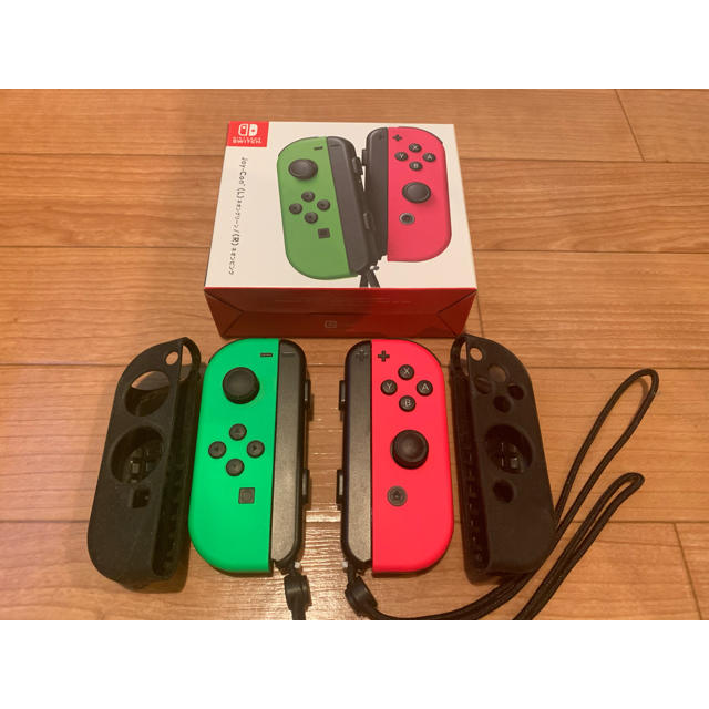 Nintendo Switch(ニンテンドースイッチ)の任天堂 Switch 【ダウンロードソフト付き 美品】 エンタメ/ホビーのゲームソフト/ゲーム機本体(家庭用ゲーム機本体)の商品写真