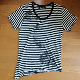 CavariA ボーダー Tシャツ(Tシャツ/カットソー(半袖/袖なし))