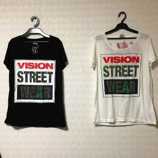 ヴィジョン ストリート ウェア(VISION STREET WEAR)のVISION STREET WEAR x HALFMAN コラボＴシャツ 2枚(Tシャツ(半袖/袖なし))