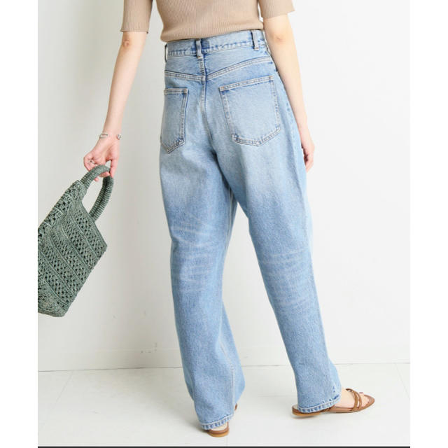 IENA(イエナ)のSLOB IENA スローブイエナ♡ LE DENIM ワイドデニムパンツ レディースのパンツ(デニム/ジーンズ)の商品写真