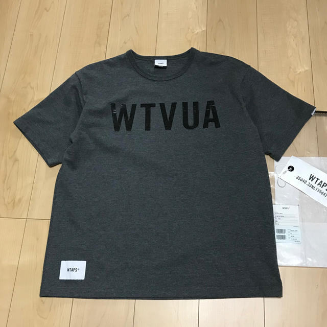 18SS DESIGN SS WTVUA TEE COPO GRAY M