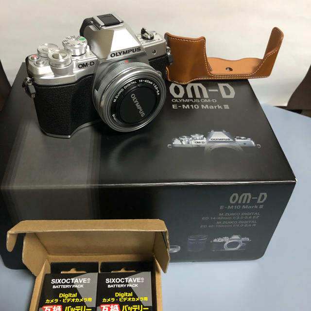 サイズ交換ＯＫ】 OLYMPUS EZダブルズームキット Mark3 E-M10 OM-D