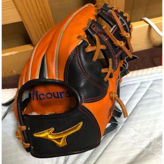 ミズノ(MIZUNO)のミズノプロ  軟式 内野手用グローブ オーダー(グローブ)